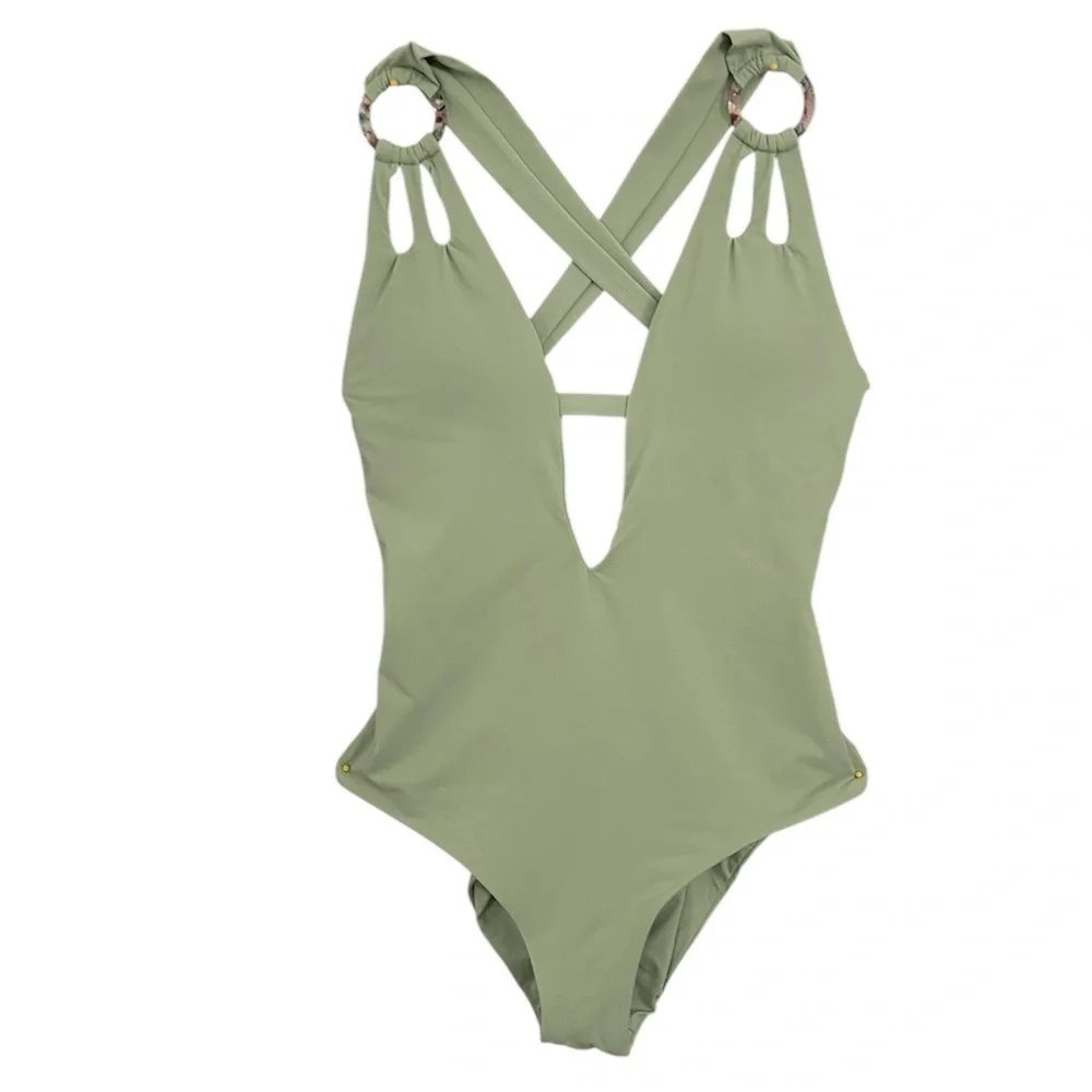New! BECCA sage One-Piece Swimsuit
